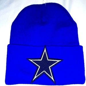Dallas Cowboys Winter Cuffed Knit Cap Beanie Hat New W Tags. Dallas Cowboys Wint